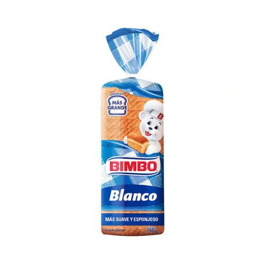 Pan de Molde BIMBO Blanco Bolsa 580g