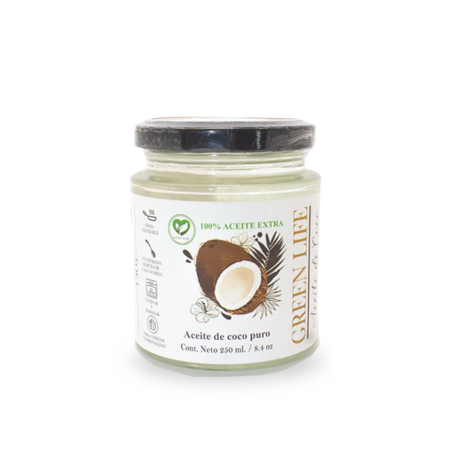 Aceite de Coco Green Life . Extra Virgen