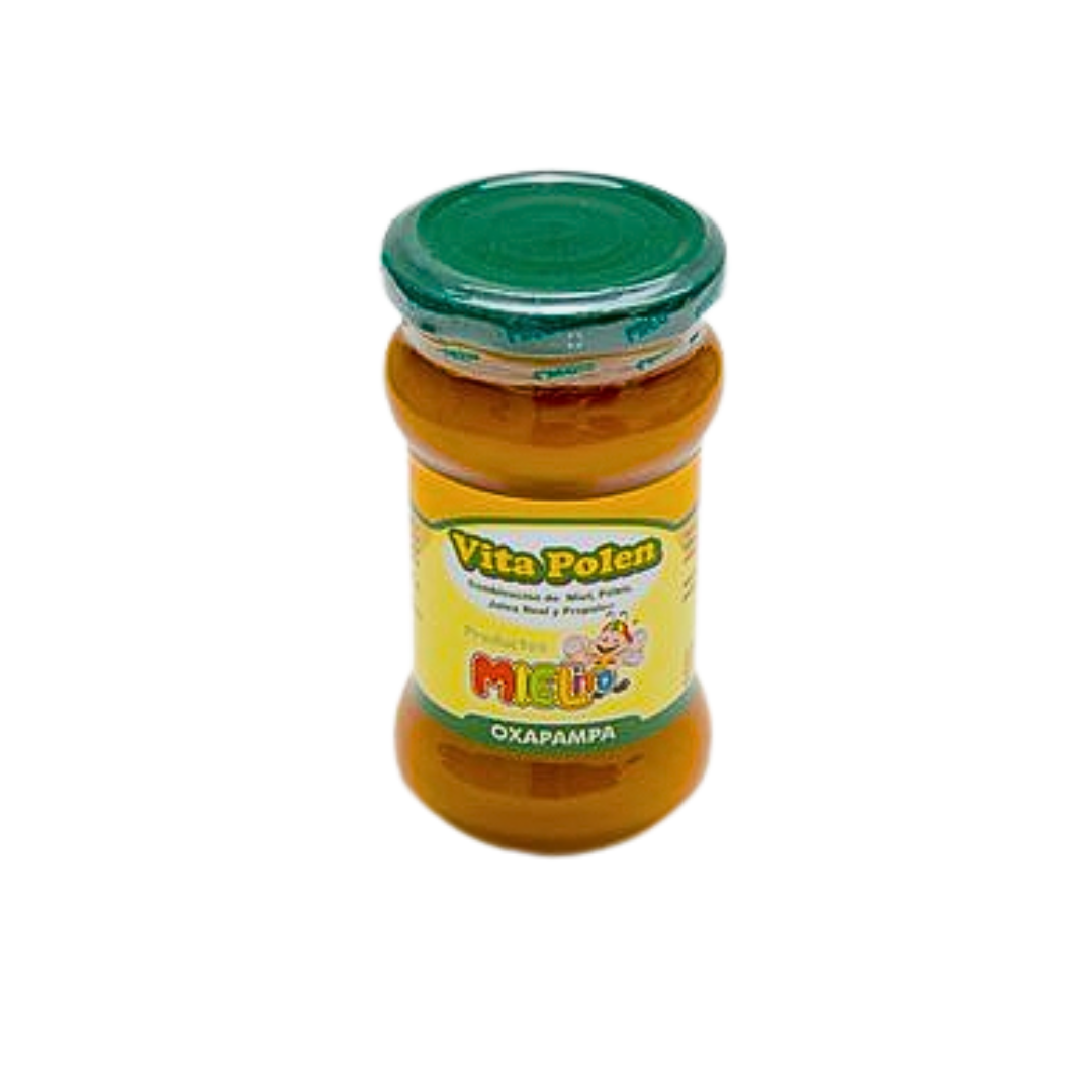 Miel con Polen de Oxapampa– (Agregado Jalea Real y Propóleo)