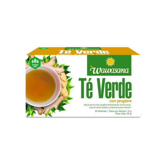 Wawasana Té Verde con Jengibre