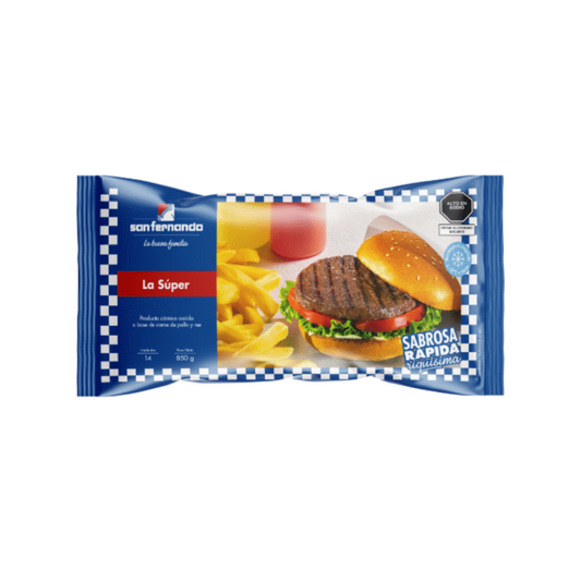 Hamburguesa de Carne La Super - SAN FERNANDO