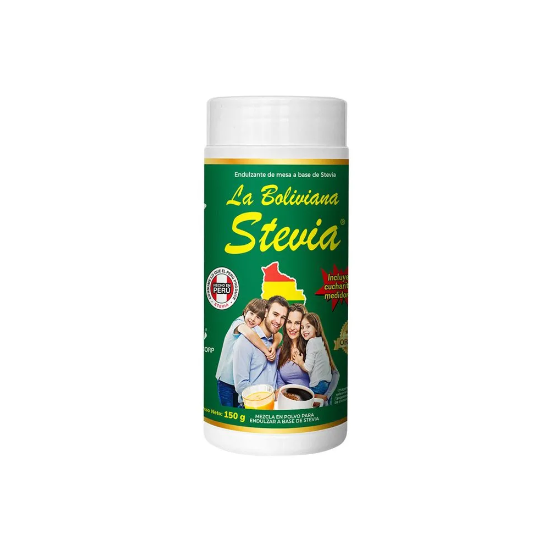 Stevia en Polvo La Boliviana – 150 gr (No Adulterada)