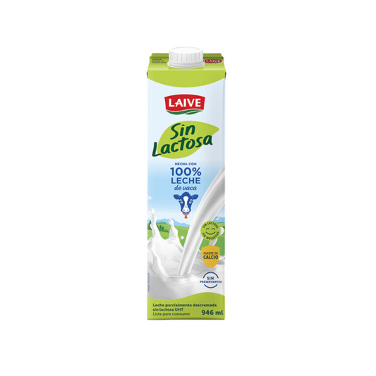 Leche sin Lactosa LAIVE UHT Light Tetrapack