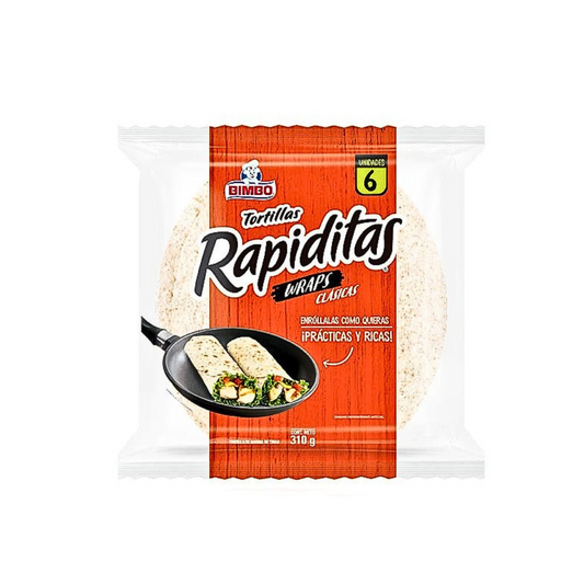 Tortillas BIMBO Clásicas Bolsa 12un