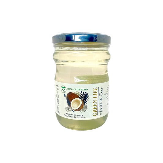 Aceite de Coco Green Life . Extra Virgen