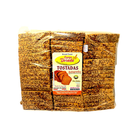 Tostadas Integrales Paquete Grande – 60 und