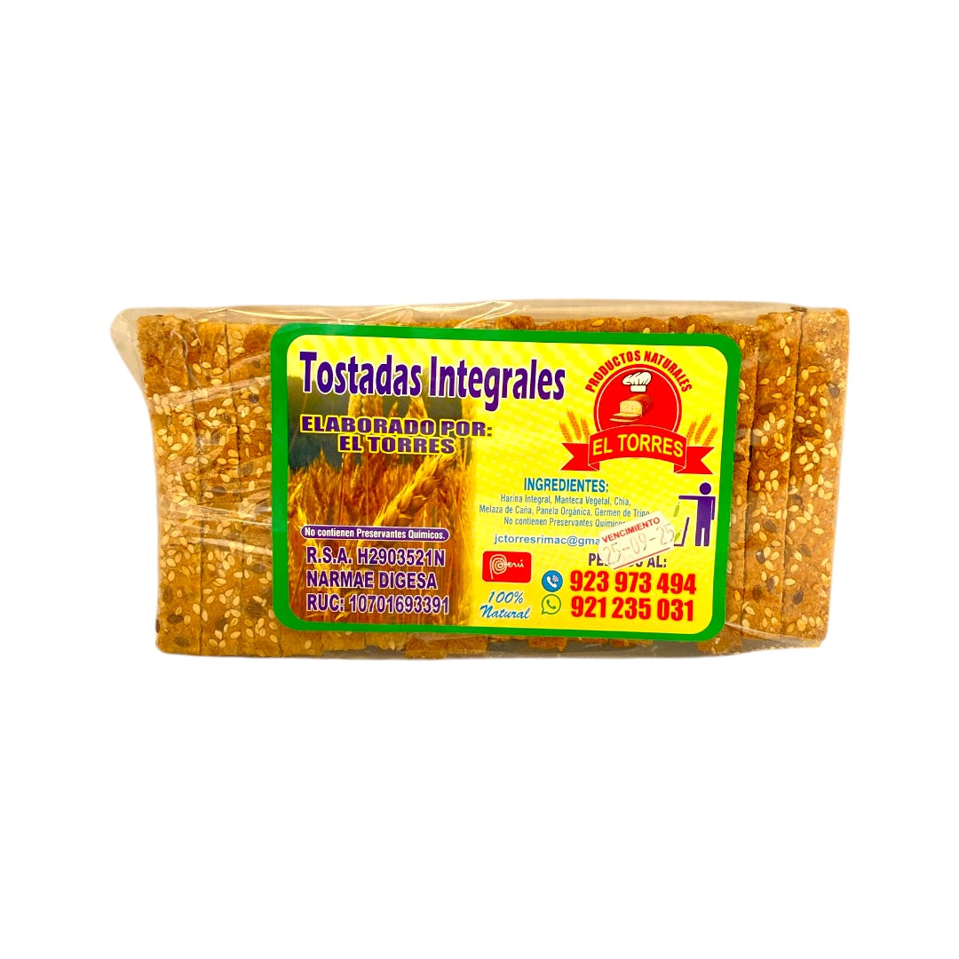 Tostadas Integrales Paquete Grande – 60 und