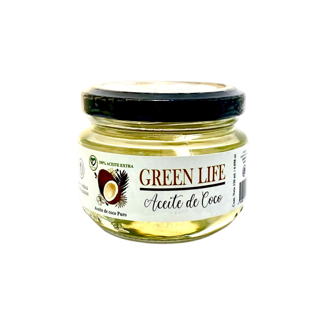 Aceite de Coco Green Life . Extra Virgen