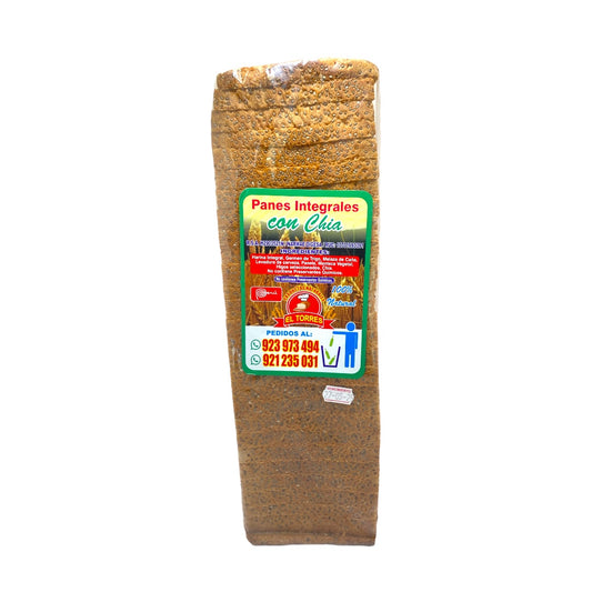 Pan de Molde Integral – Chía