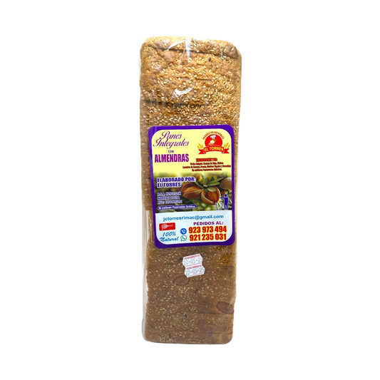 Pan de Molde Integral – Almendras