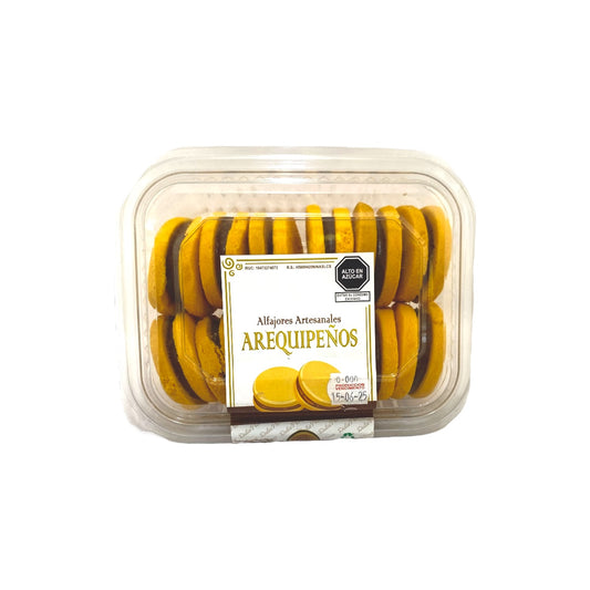 Alfajores Artesanales Arequipeños – Maizena – 12 und