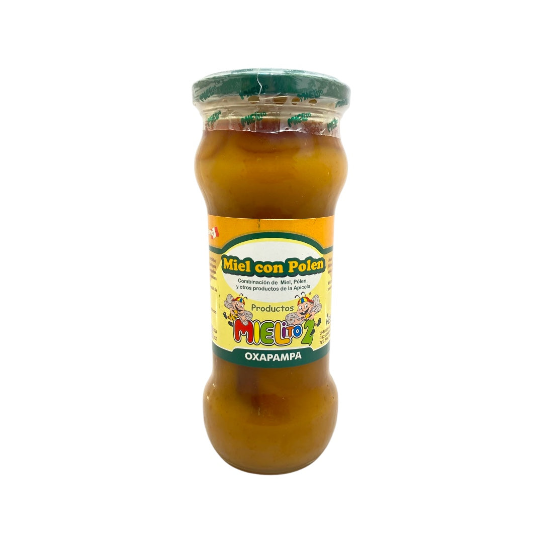 Miel con Polen de Oxapampa– (Agregado Jalea Real y Propóleo)