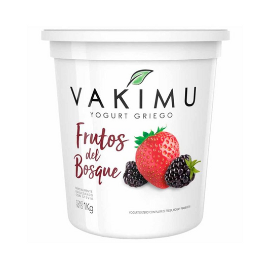 Yogurt Griego VAKIMU Frutos del Bosque