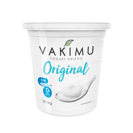 Yogurt Griego Natural- Stevia - VAKIMU - 1KL