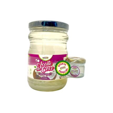 Aceite de Coco Virgen Extra Virgen + 50 ML Gratis
