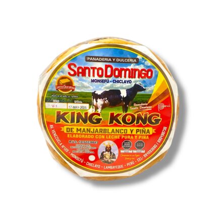 King Kong Santo Domingo- Piña , Membrillo y Manjar - Crocante -  1KL